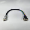Wireworld VGAM5BF 15-pin HD Male to BNC Male MHR Cable - 17″ – New Old Stock