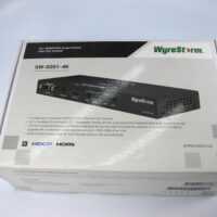 Wyrestorm SW-0201-4K 2x1 HDMI/VGA Smart Switch New Open Box