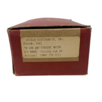 Accele Electronics 7645 DC 0-100 Amp Current Meter w/ Internal Shunt **New**
