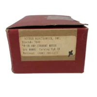 Accele Electronics 7644 DC 0-50 Amp Current Meter w/ Internal Shunt **New**