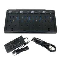 AdvanceTec 4 Bay Li-Ion Battery Charger for Satellite Phones - AT4000A Li