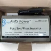 AIMS Power PWRI15012S  150W Pure Sine Inverter  12VDC To 115VAC Output NEW Open Box