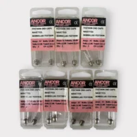 Ancor 522122 12V Festoon End Caps Bulb 10W / 0.74A - White **Lot of 14**