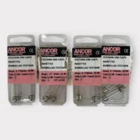 Ancor 522122 12V Festoon End Caps Bulb 10W / 0.74A - White **Lot of 8**