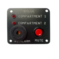 Aqualarm 20360 Two Compartment Bilge Warning Panel 12V **New**