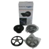 Aquatic AV AQ-SPK6.5-BG Marine Grade Premium 6.5'' Coaxial Speakers (Black Grille) New-Old-Stock