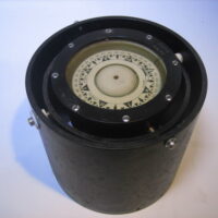 Bergen Nautik Norway BN25A NSK 71 Nautical Boat Compass w/Housing ~ Tested