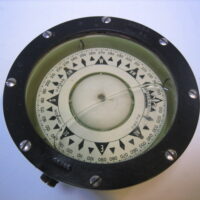 Bergen Nautik Norway BN25A NSK 71 Nautical Boat Compass ~ Tested