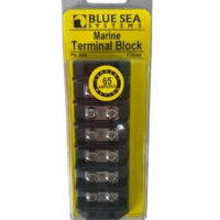 Blue Sea Systems 2606 6-Circuit Marine Terminal Block 65A **New**