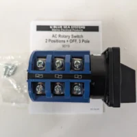 Blue Sea Systems 9019 65A AC Rotary Switch For Shore/Gen Power NEW Open Box