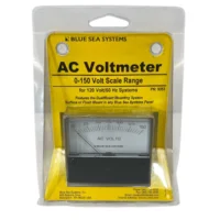 Blue Sea Systems 9353 0-150V Analog AC Voltmeter For 120V/60Hz AC Systems **New**