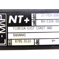 C-Map C-Card NT+ "Florida East Coast and Bahamas" NA-C306.06 - 27 FEB 2003 - Free US Shipping/Tested