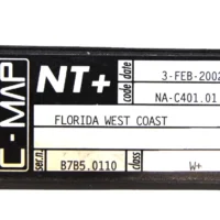 C-Map C-Card NT+ Florida West Coast NA-C401.01 3-FEB-2002 -Tested- Free US Shipping 90 Day Warranty
