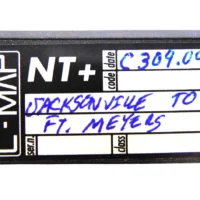 C-Map C-Card NT+ "Jacksonville to Fort Myers" NA-C309.04 - Great Condition - Free US Shipping