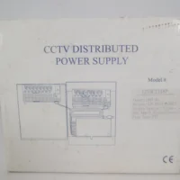 CCTV Distributed Power Supply 12V 156W 8 Channel -12VDC13A8P- **New**