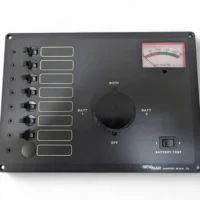 Newmar DC-I 020-0005-6 DC Master Panel With Seven Breakers & Dual Battery Bank Switching