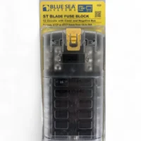 Blue Sea Systems Part No. 5026 12 Circuit ST Blade Fuse Block 1A-30A- NEW-
