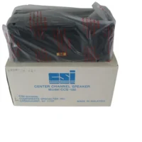 CSI CCS-100 Center Channel Speaker (Black) New Old Stock 90 Day Warranty