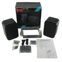 CSi SP-300 2-Way Bass Reflex-Ported High Power Speaker System New-Old-Stock 90-Day Warranty