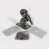 D. Lilly 101HD 4-Way Stainless Steel Antenna Ratchet Mount (1″-14 Thread) **New**
