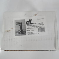D. Lilly 112 Stainless Steel Round Base Swivel Antenna Mount (1"-14 Thread) **New**