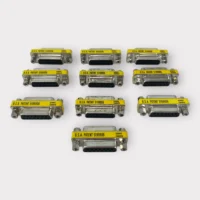 DB15 Female To Female 15-Pin Low Profile Mini Gender Changer **Lot of 10**