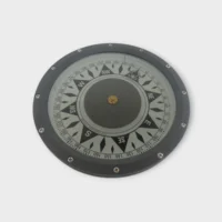 Dirigo 6″ Binnacle Compass Tested Good Cond.