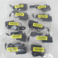 Europlug AC to DC 15V .8A Power Supply Adapter 5.5mm **Lot of 10**