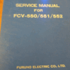 Furuno Service Manual for FCV-550 / 551 / 552 - w/ Hardcover