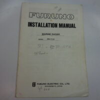 Furuno FR-7112 Marine Radar Installation Manual