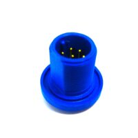 Garmin 8-Pin Blue PCB Mounted Transducer Connector for GPSmap MFD's, Sounder Modules
