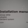Simrad AP50 Autopilot Standard System Installation Manual