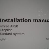 Simrad AP50 Autopilot Standard System Installation Manual