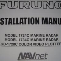 Furuno Navnet VX2 1724C, 1734C, GD-1720C Video Plotter Installation Manual