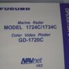 Furuno 1724C/1734C Marine Radar GD-1720C  Color Video Plotter Operator's Manual