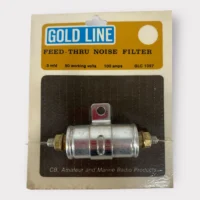 Gold Line GLC 1097 Feed-Thru Noise Filter 50V 100 Amp For CB/ Amateur Radios **New**
