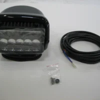 GoLight 30214 Stryker Permanent Mount LED Spotlight ~ Black ~ NO REMOTE