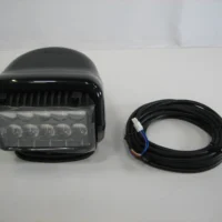 GoLight 30214 Stryker Permanent Mount LED Spotlight in Black – NO REMOTE