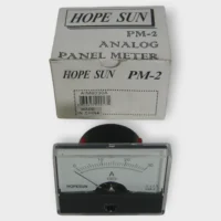Hope Sun PM-2 Analog Panel Meter 0-30 Amps Gauge Ammeter NEW