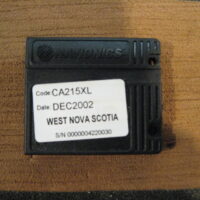 Navionics Classic NavChart Card West Nova Scotia CA215XL DEC 2002