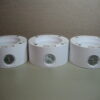 Elbex 9-2210 EXC9 EXC17 Surveillance Dome Camera Mount - LOT OF 3