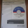 Extron SW AV Series User's Manual  - FREE US SHIP