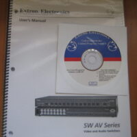 Extron SW AV Series User's Manual  - FREE US SHIP