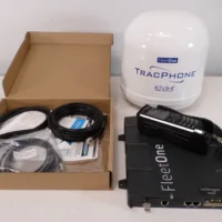KVH Tracphone FleetOne Complete Broadband Inmarsat System New- Open box