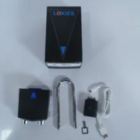 LOKIES Starcom Systems Keyless Smart Geolocation Padlock AMP20900 -NEW-