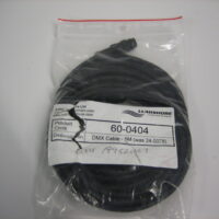 Lumishore DMX Extension Cable - 5m - Part Number 60-0404 - NEW (old pn 24-0078)