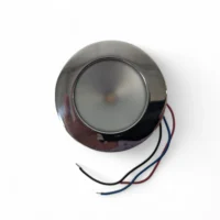 Lunasea 46WR-3A-SS Recessed 3.5” LED Light - Warm White/ Red - 12VDC