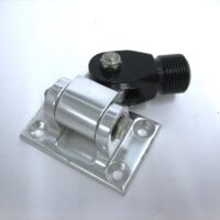 Rupp 209-1274-00 2" Four-Way Rectangle Antenna Base Assembly w/Black Clevis BLEM
