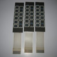 Impulse Microtrac 6200 Fascia Front Vinyl Keyboard Keypad Overlay Buttons