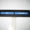 Impulse 4040 Front Vinyl Keyboard Keypad Overlay Buttons Fascia